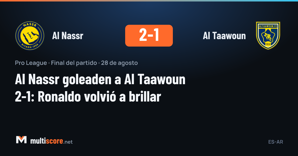 Al Nassr - Al Taawoun maçından Cristiano Ronaldo'nun gol sevinci