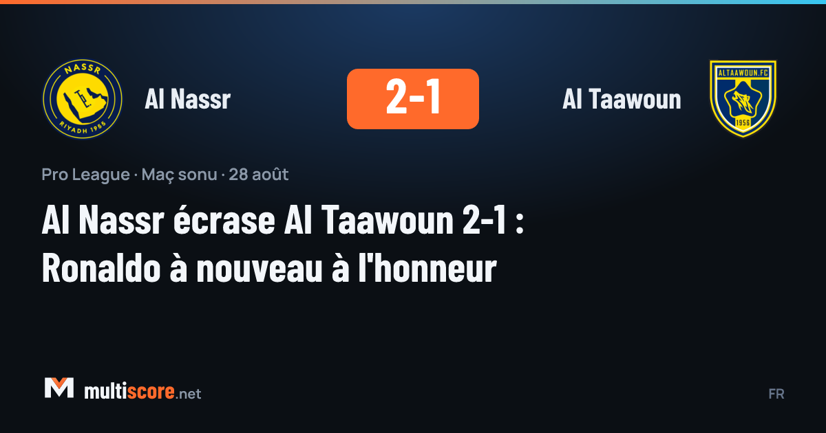 Al Nassr - Al Taawoun maçından Cristiano Ronaldo'nun gol sevinci