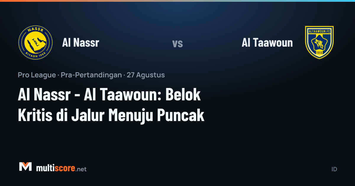Al Nassr - Al Taawoun