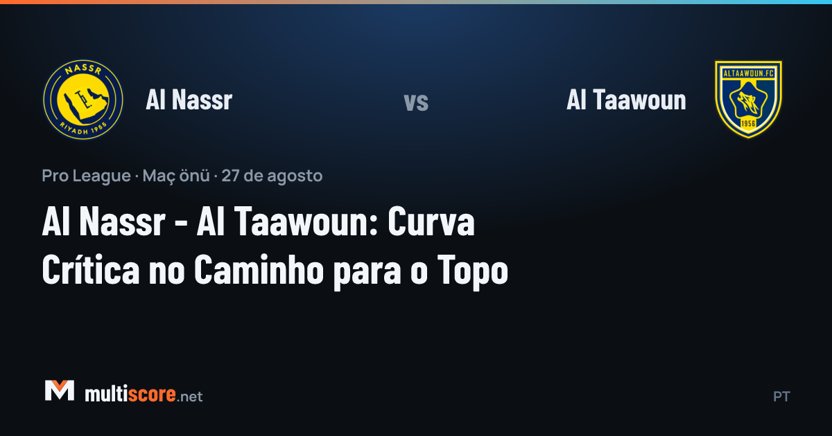 Al Nassr - Al Taawoun