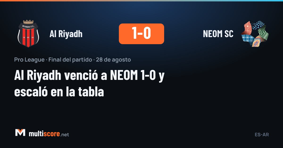 Al Riyadh - NEOM SC