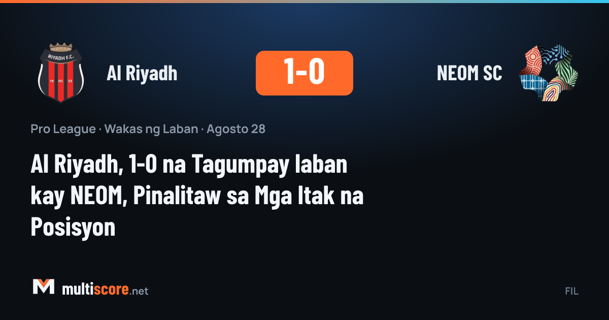 Al Riyadh - NEOM SC