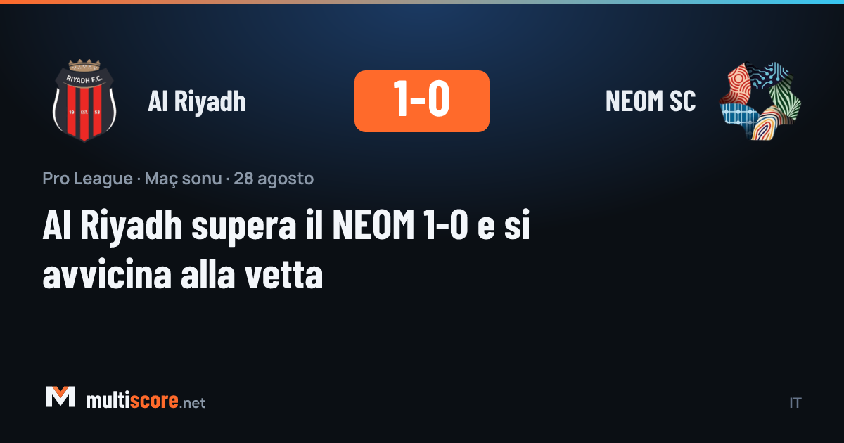 Al Riyadh - NEOM SC
