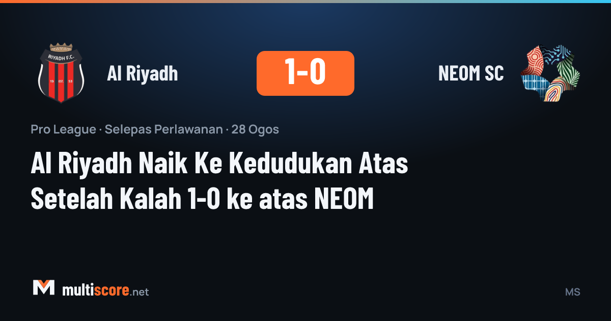 Al Riyadh - NEOM SC