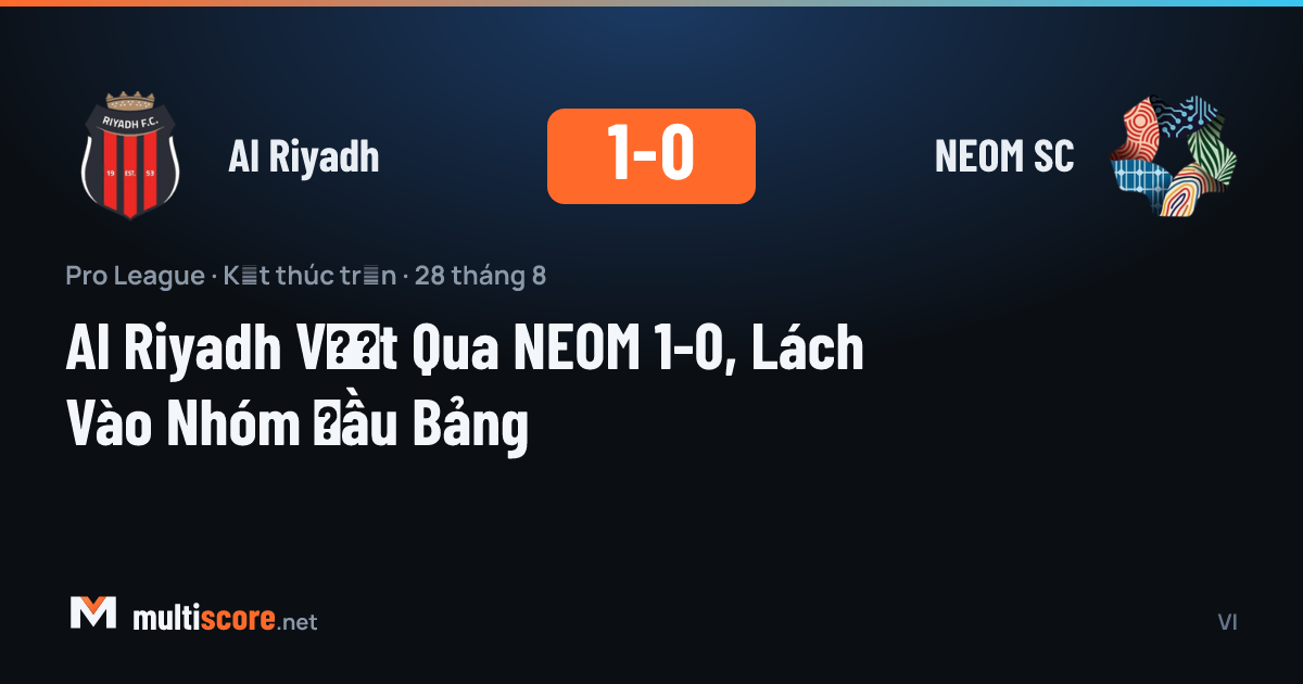 Al Riyadh - NEOM SC