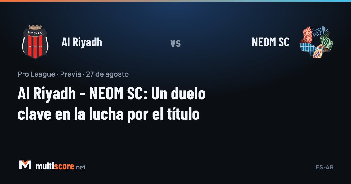 Al Riyadh ve NEOM SC futbolcuları Pro League maçında