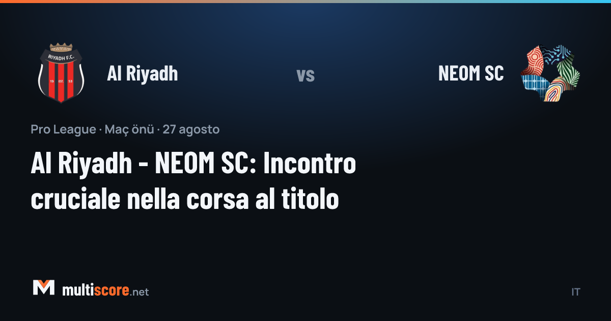 Al Riyadh ve NEOM SC futbolcuları Pro League maçında