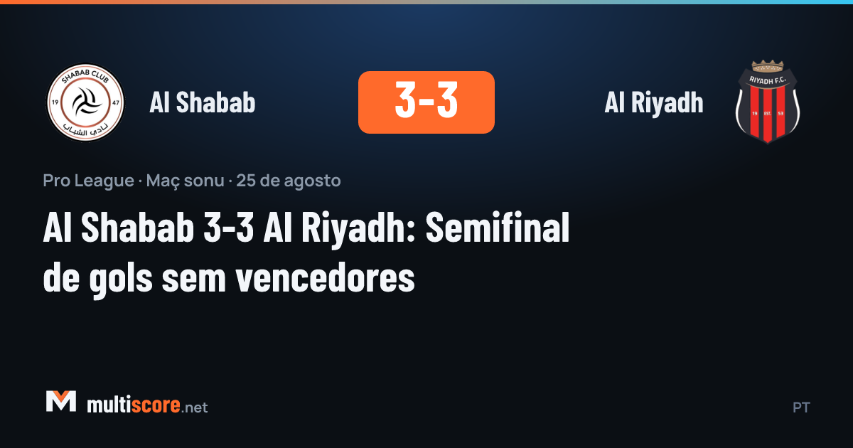 Al Shabab ve Al Riyadh oyuncuları Pro League maçında mücadele ediyor