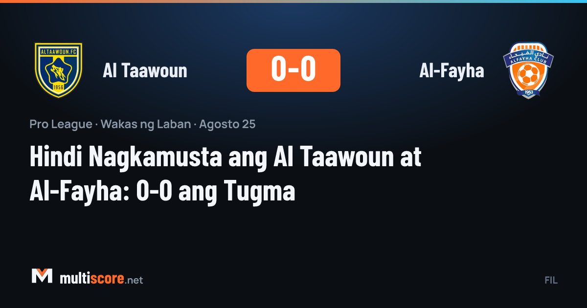 Al Taawoun ve Al-Fayha maçından bir görüntü