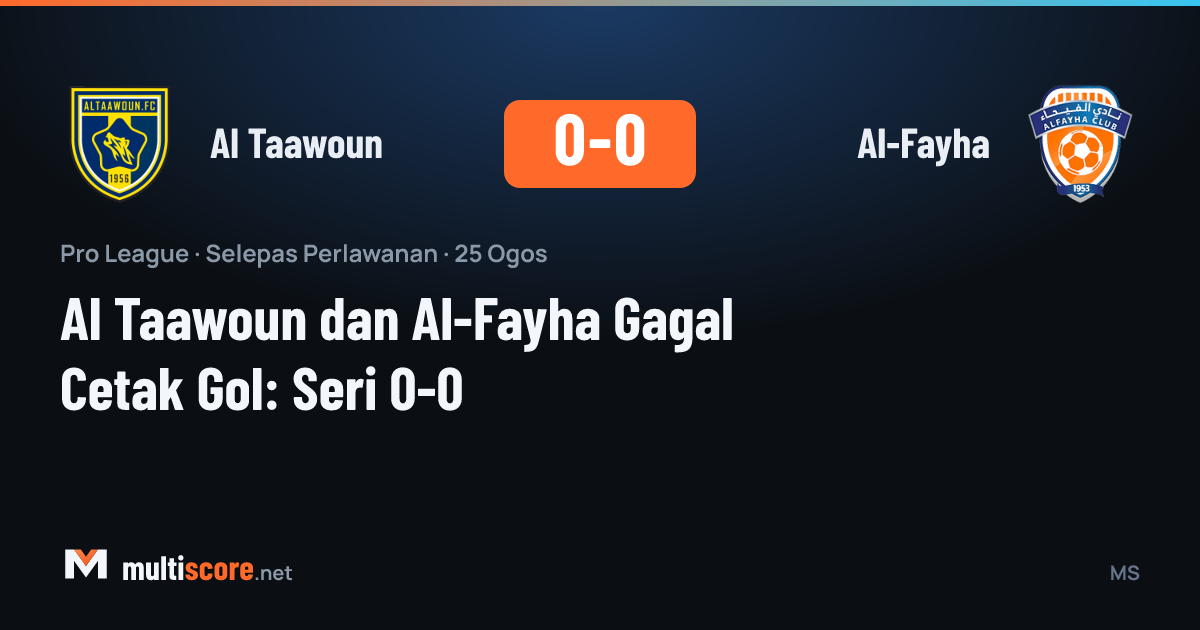 Al Taawoun ve Al-Fayha maçından bir görüntü