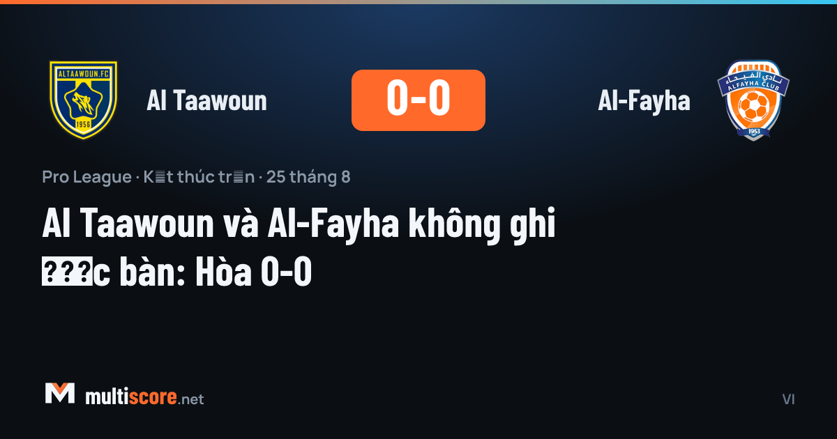 Al Taawoun ve Al-Fayha maçından bir görüntü