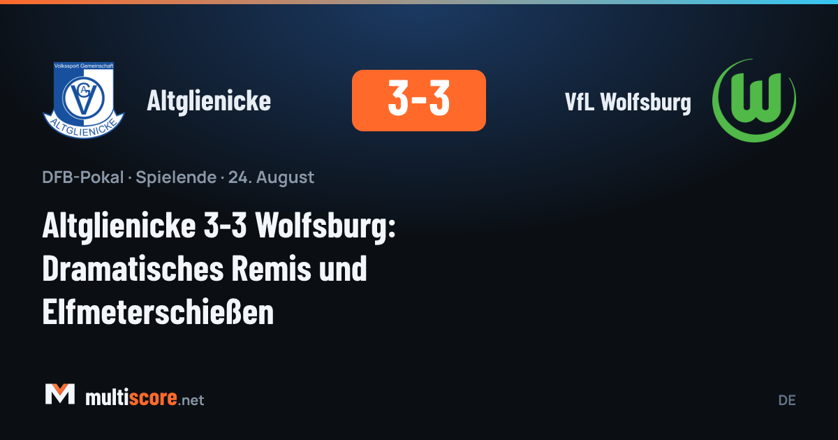 Altglienicke - VfL Wolfsburg