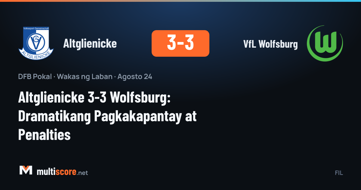 Altglienicke - VfL Wolfsburg