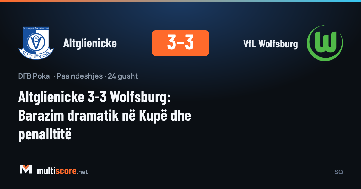 Altglienicke - VfL Wolfsburg
