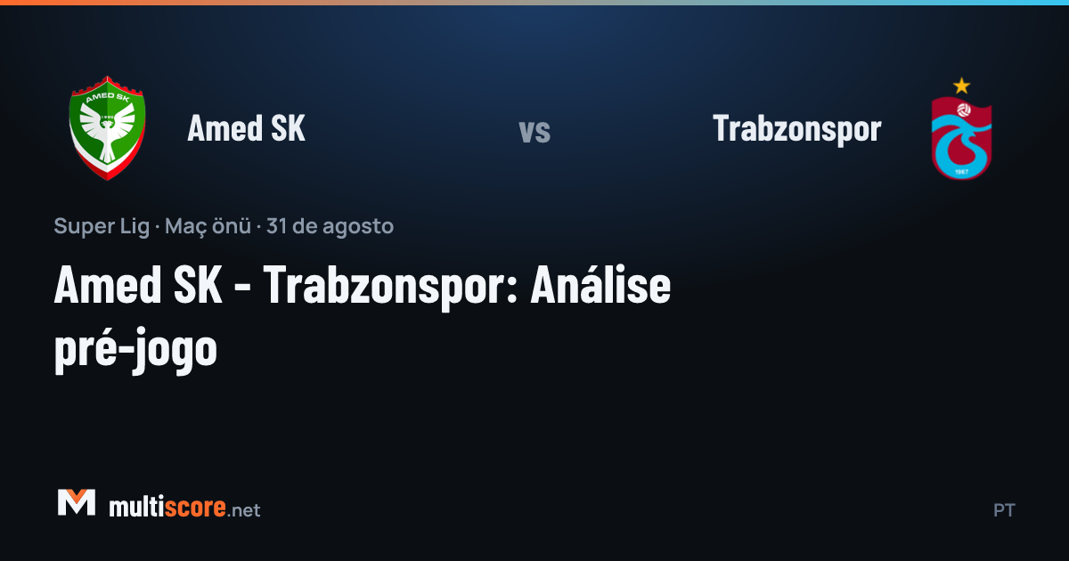 Amed SK - Trabzonspor Süper Lig maçı