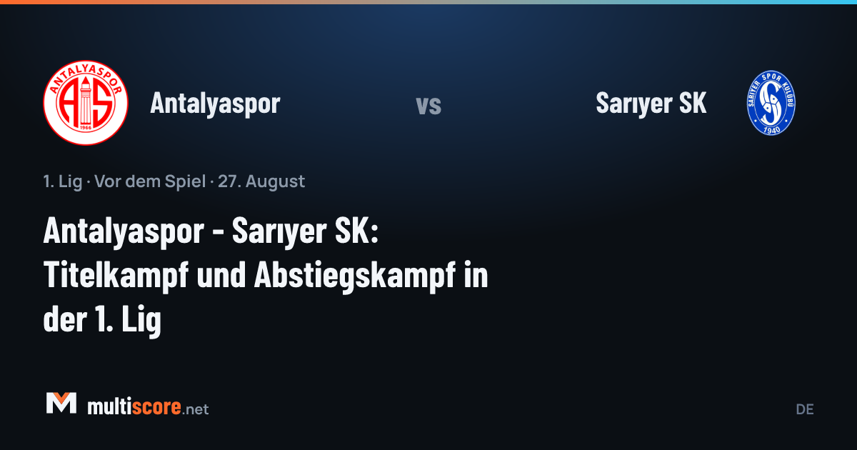 Antalyaspor ve Sarıyer SK futbolcuları maç öncesi sahada