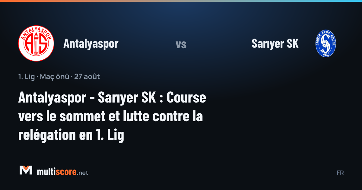 Antalyaspor ve Sarıyer SK futbolcuları maç öncesi sahada