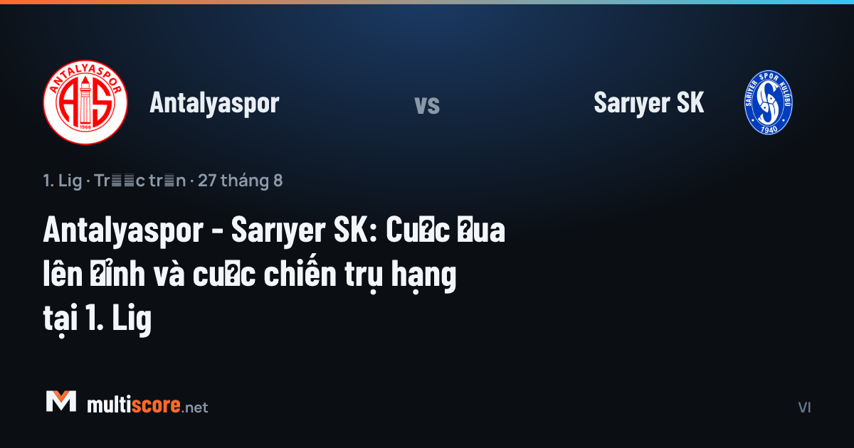 Antalyaspor ve Sarıyer SK futbolcuları maç öncesi sahada