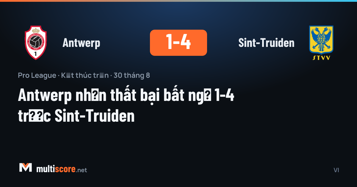 Antwerp ile Sint-Truiden arasındaki Pro League maçı