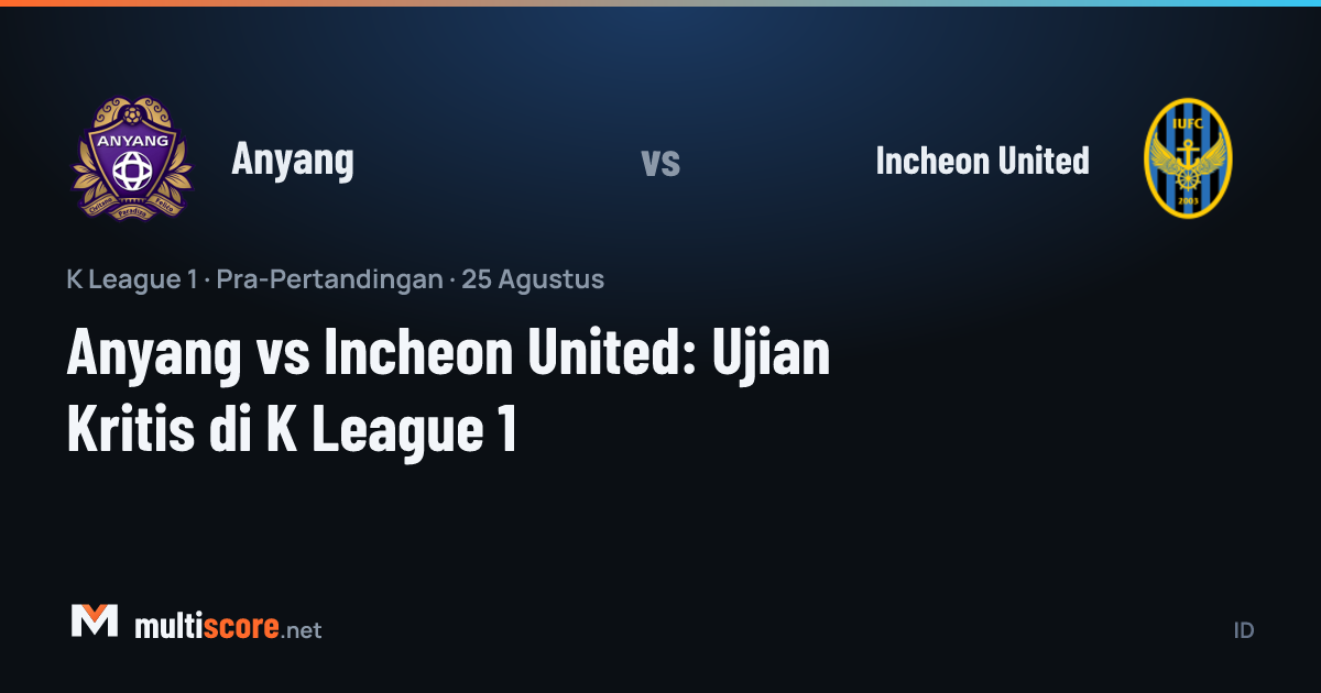 Anyang - Incheon United