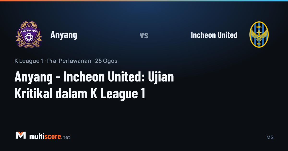 Anyang - Incheon United