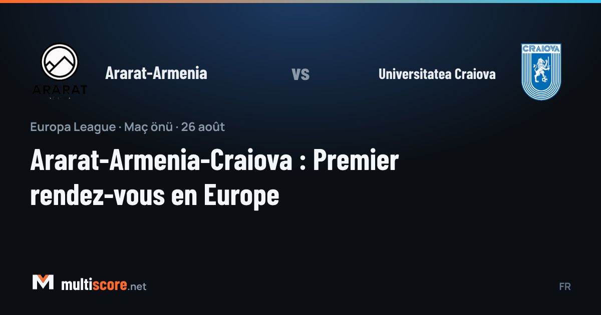 Ararat-Armenia - Universitatea Craiova