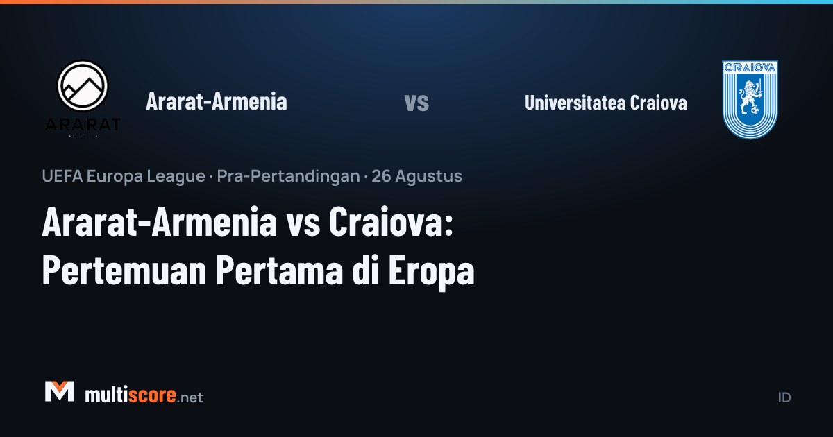 Ararat-Armenia - Universitatea Craiova