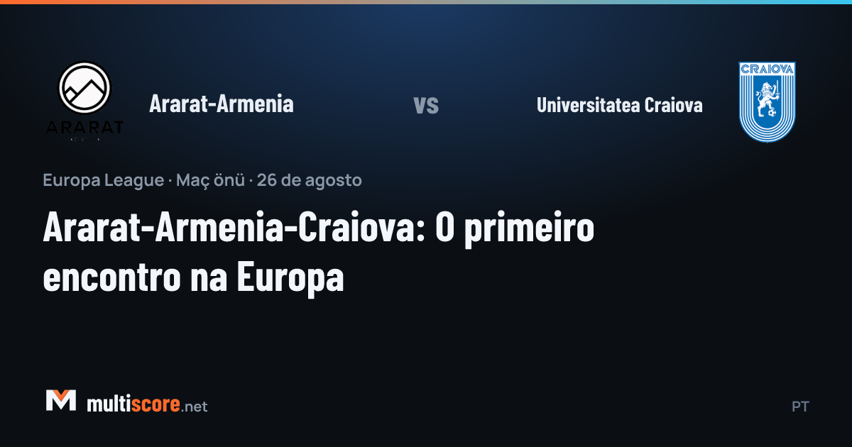 Ararat-Armenia - Universitatea Craiova