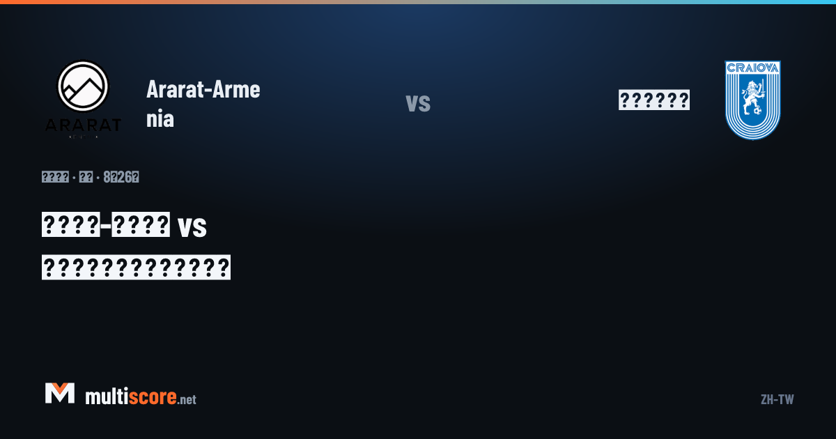 Ararat-Armenia - Universitatea Craiova