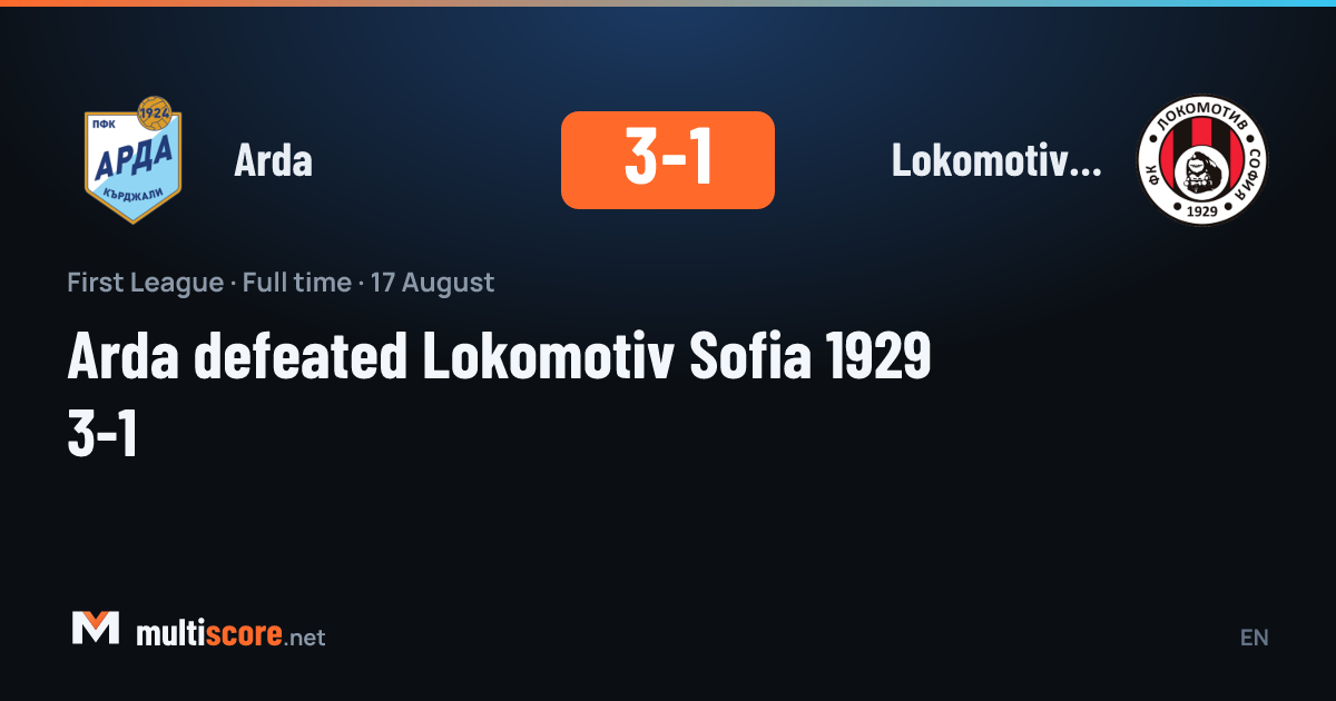 Arda oyuncuları Lokomotiv Sofia 1929 karşısında gol sevinci yaşıyor