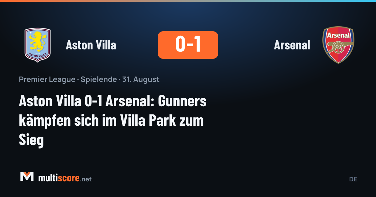 Aston Villa - Arsenal