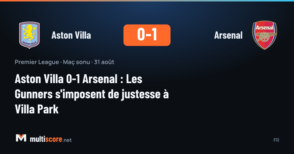 Aston Villa - Arsenal