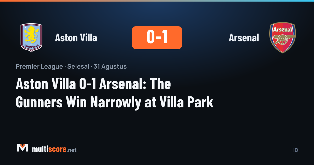 Aston Villa - Arsenal