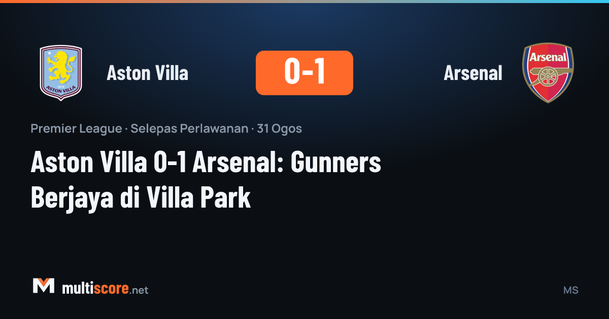 Aston Villa - Arsenal