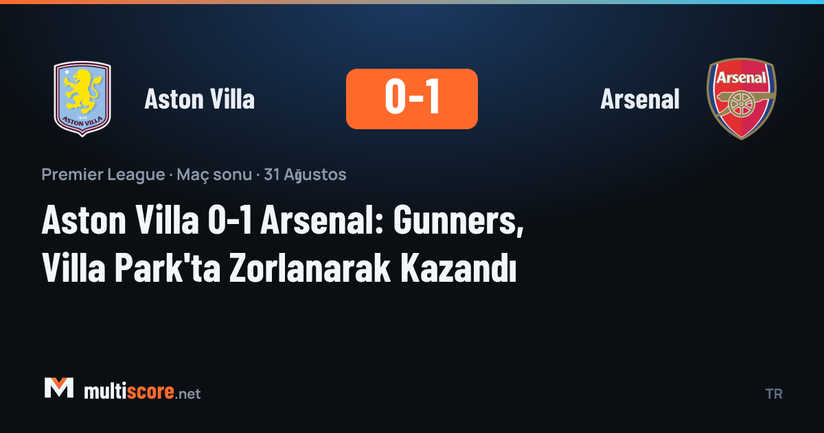 Aston Villa - Arsenal