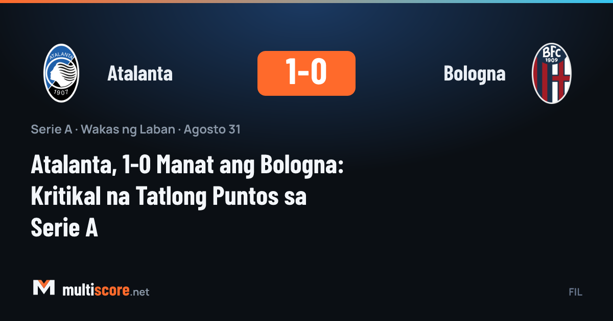 Atalanta - Bologna