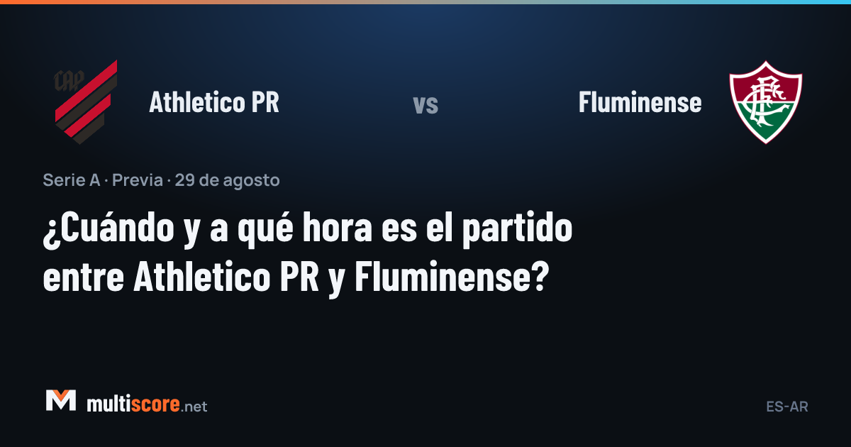 Athletico PR - Fluminense Serie A maçı önü