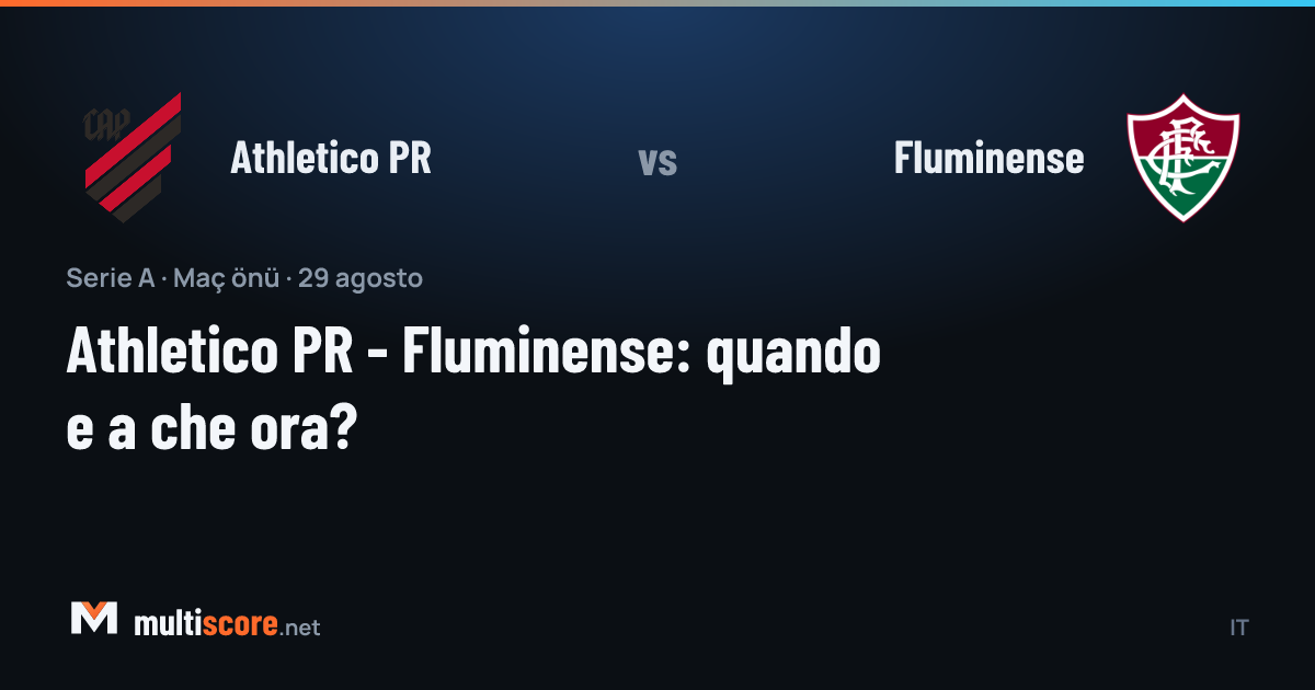 Athletico PR - Fluminense Serie A maçı önü