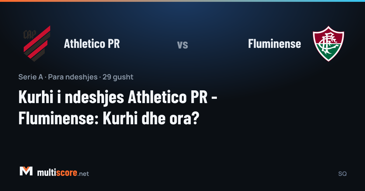Athletico PR - Fluminense Serie A maçı önü