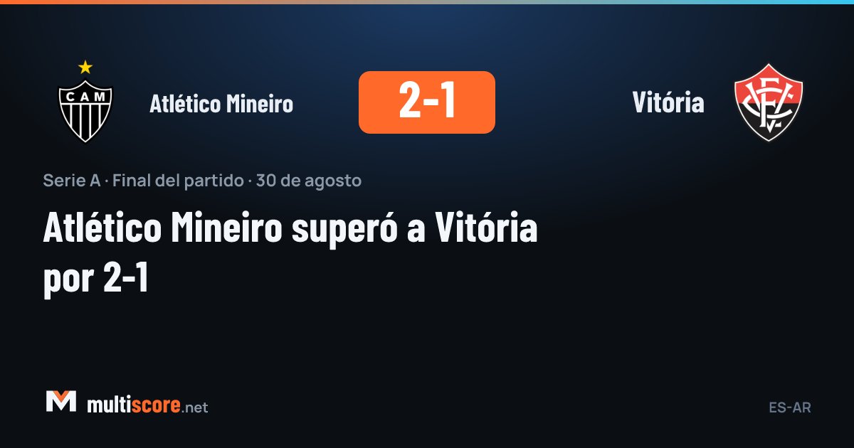 Atlético Mineiro - Vitória