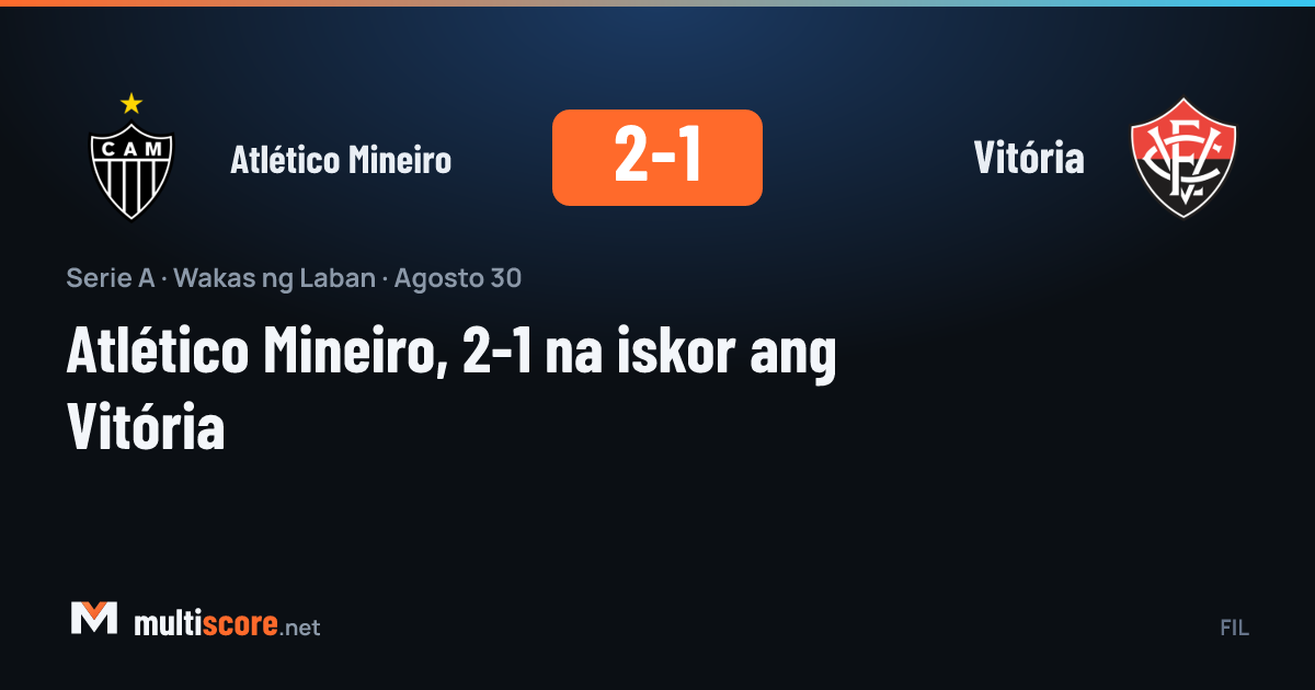 Atlético Mineiro - Vitória