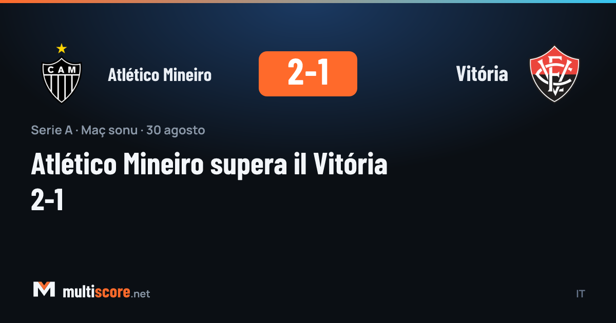 Atlético Mineiro - Vitória