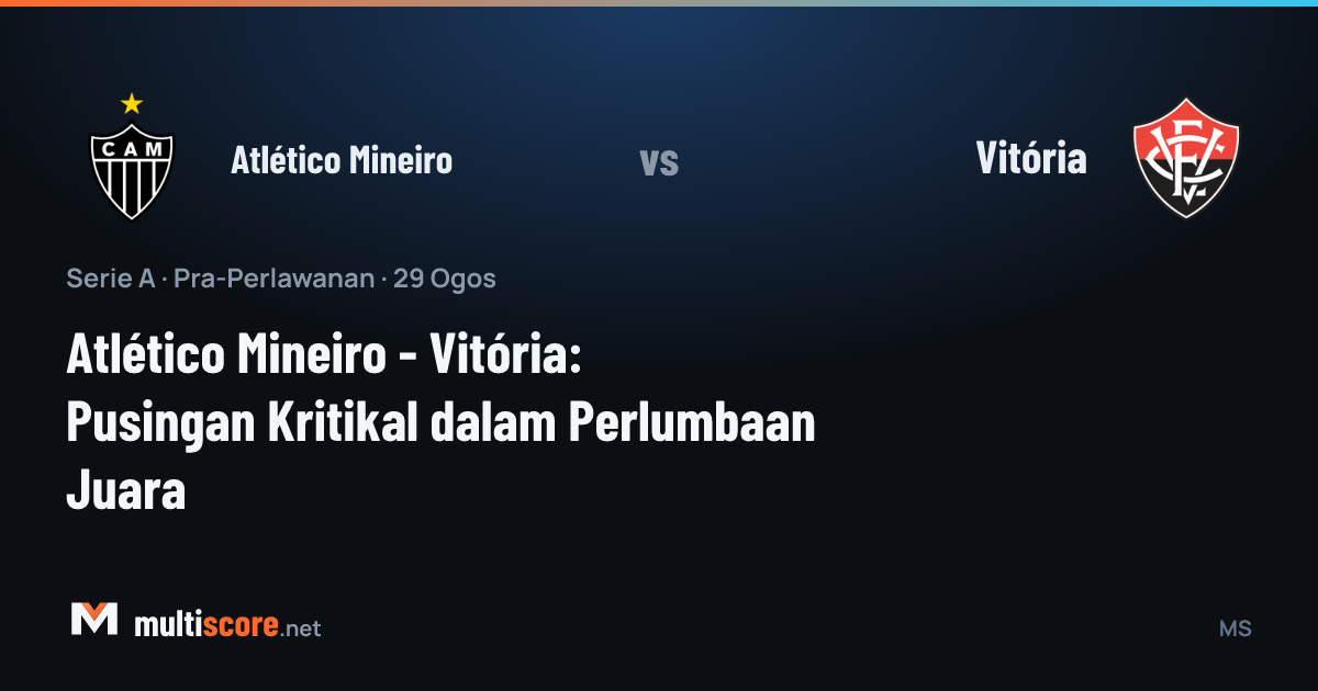 Atlético Mineiro ve Vitória takımlarının Serie A maçı öncesi stadyum görüntüsü