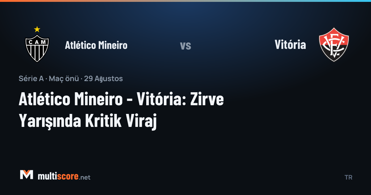 Atlético Mineiro ve Vitória takımlarının Serie A maçı öncesi stadyum görüntüsü