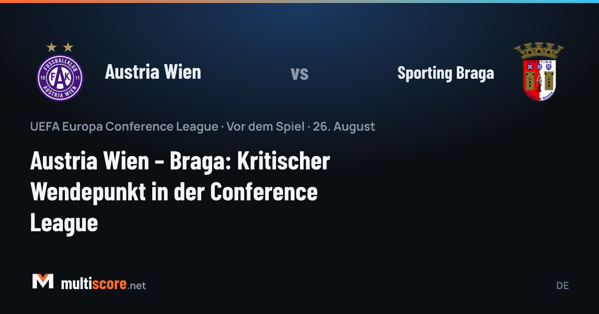 Austria Wien - Sporting Braga