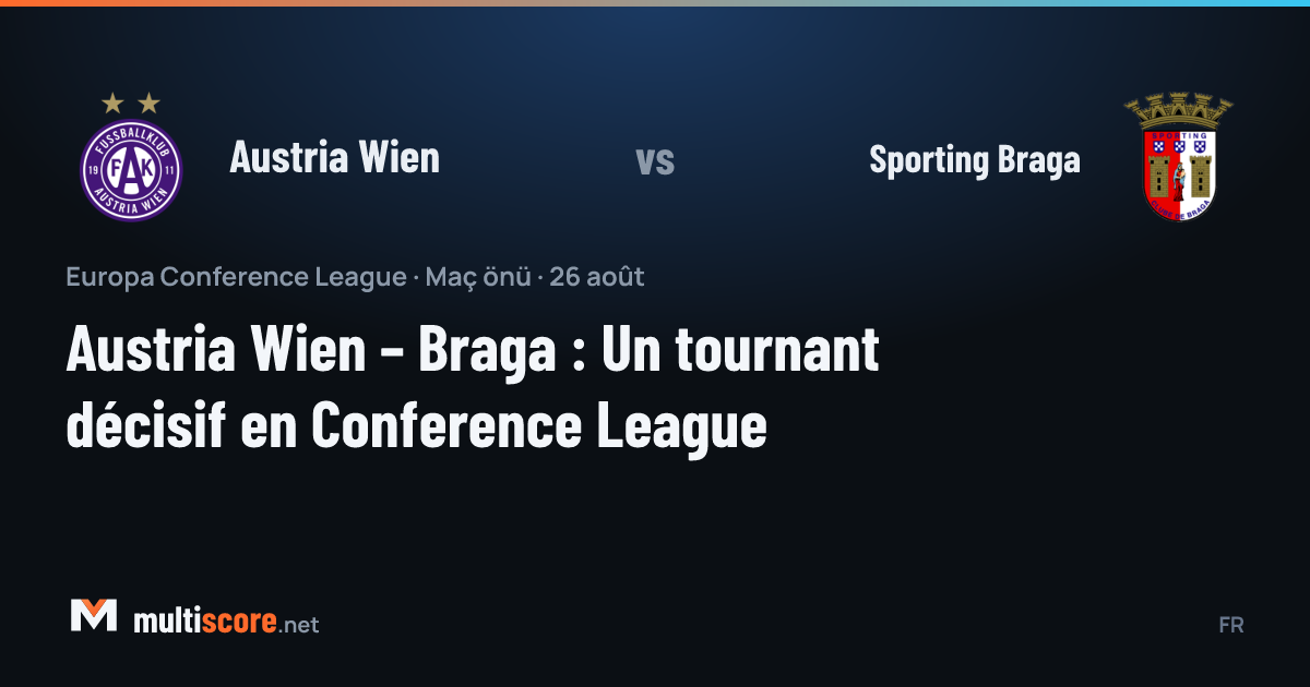 Austria Wien - Sporting Braga