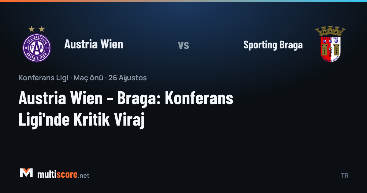 Austria Wien - Sporting Braga