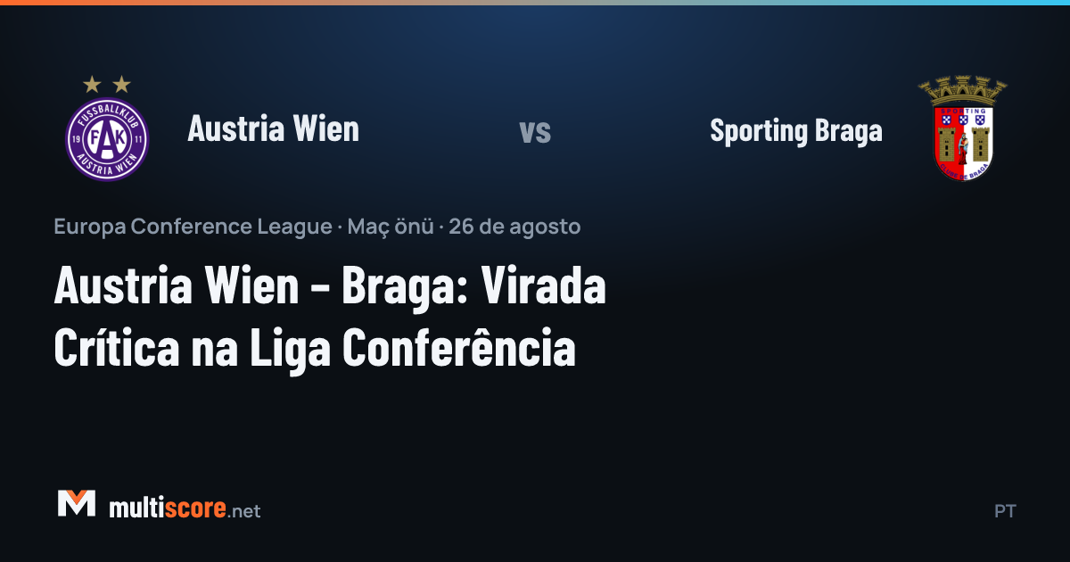 Austria Wien - Sporting Braga