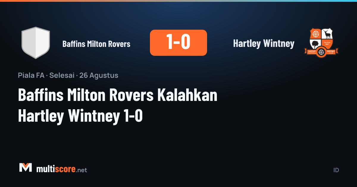 Baffins Milton Rovers - Hartley Wintney