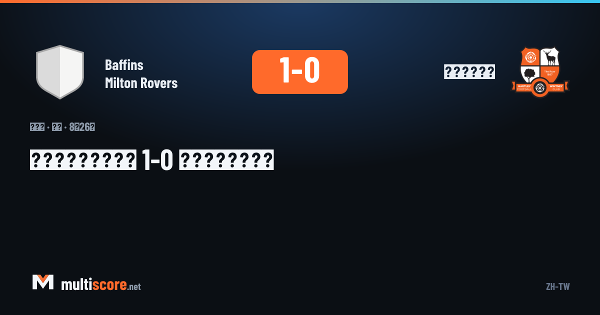 Baffins Milton Rovers - Hartley Wintney